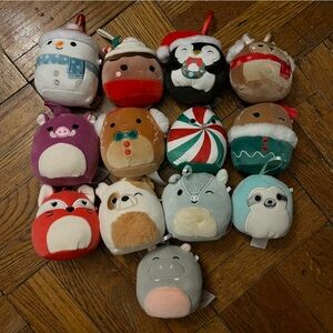 Big Lot of Squishmallows Ornaments
